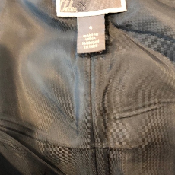 NWT Nordstrom Trending Gray Beaded Classic Pencil Skirt - Picture 7 of 8